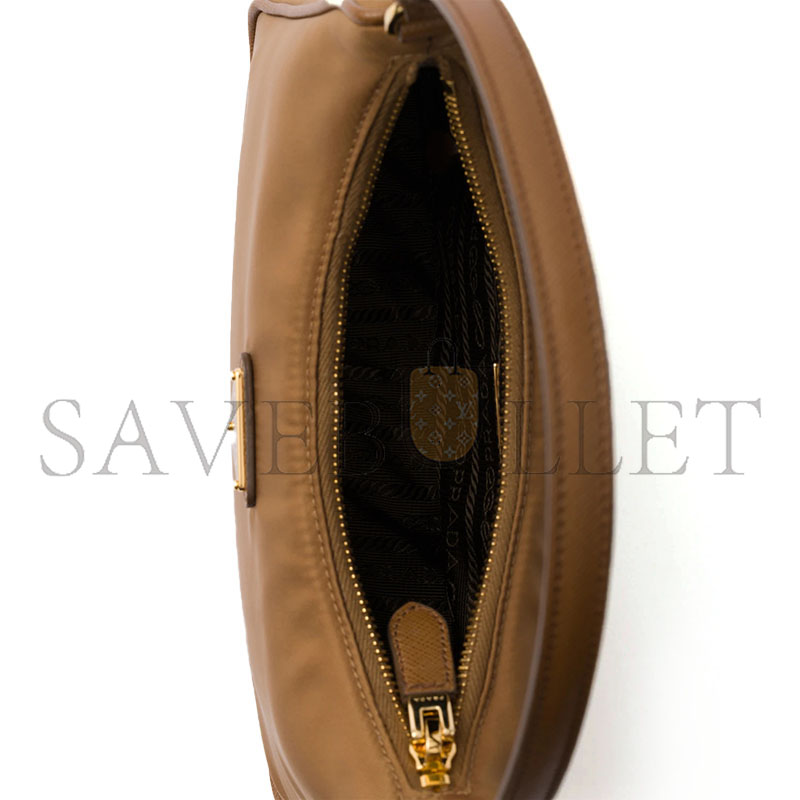 PRADA PRADA RE-EDITION 2005 RE-NYLON AND SAFFIANO MINI BAG 1N204M (22*18*6.5cm)